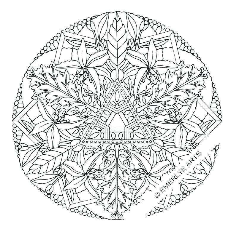 778x800 Complex Geometric Coloring Pages Printable Complex Coloring Sheets