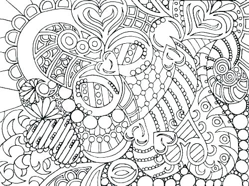 500x374 Geometric Coloring Pages Complex Coloring Pages Complex Coloring