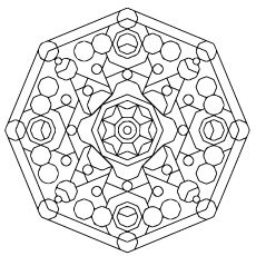 230x230 Top 30 Free Printable Geometric Coloring Pages Online
