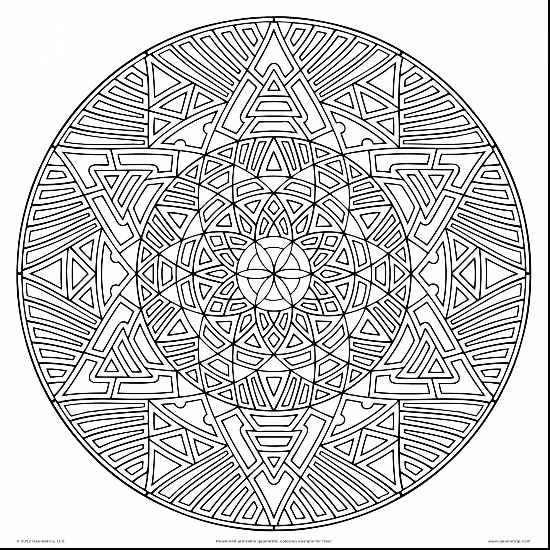 2310x2310 Complex Mandala Coloring Pages Printable 13