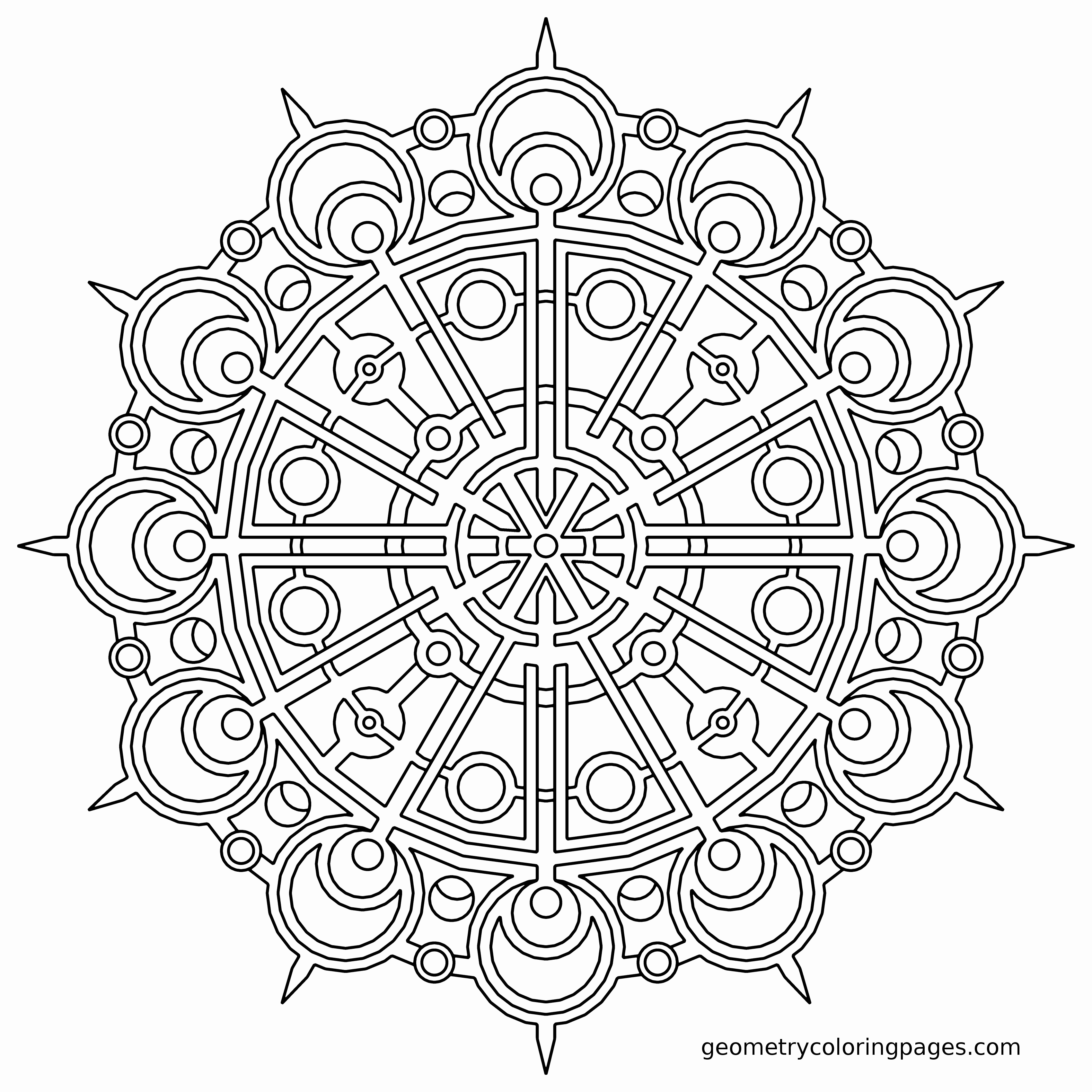 3400x3400 Printable Complex Coloring Pages Unique Free Printable Mandala