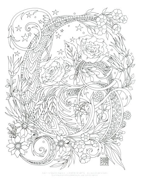 464x600 Printable Complex Animal Coloring Pages Colouring To Amusing