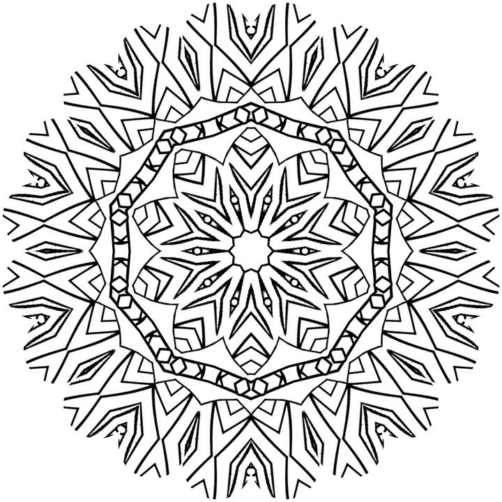 720x720 23 Best Mandala Coloring Pages For Adults Images