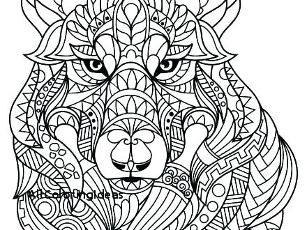 440x330 Animal Coloring Pages For Adults Fresh Challenging Coloring Pages