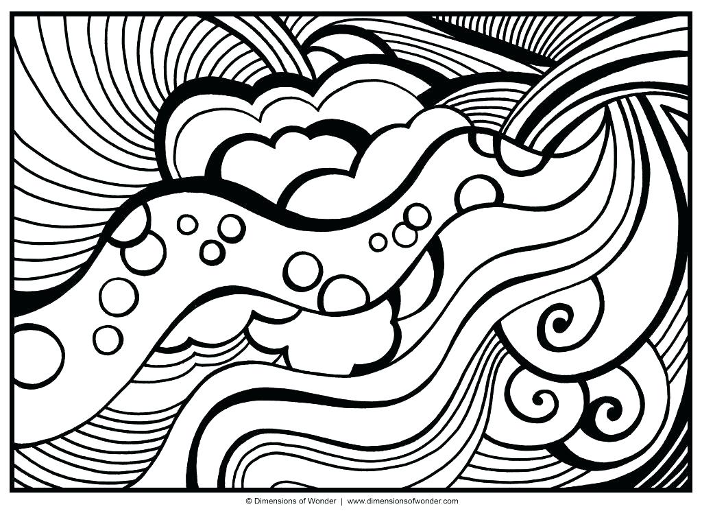 1024x745 Difficult Christmas Coloring Pages Complicated Coloring Pages