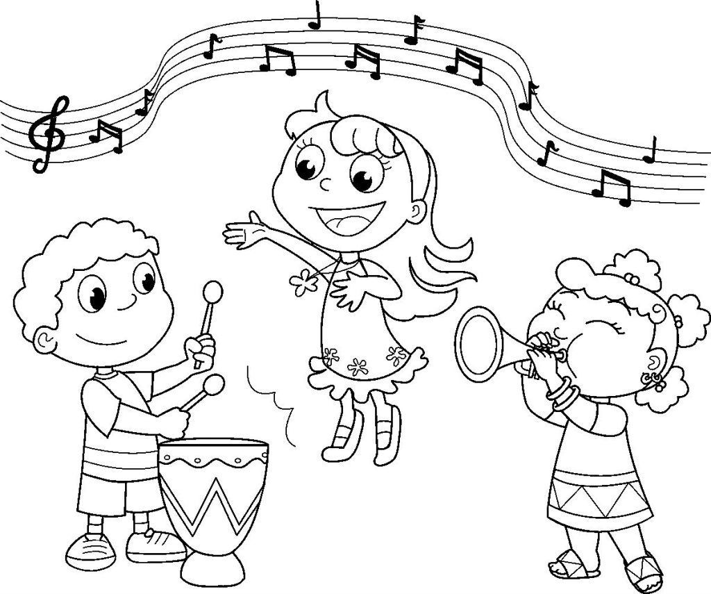 1024x855 Awesome Musical Coloring Pages Pic For Composer Styles And Trend