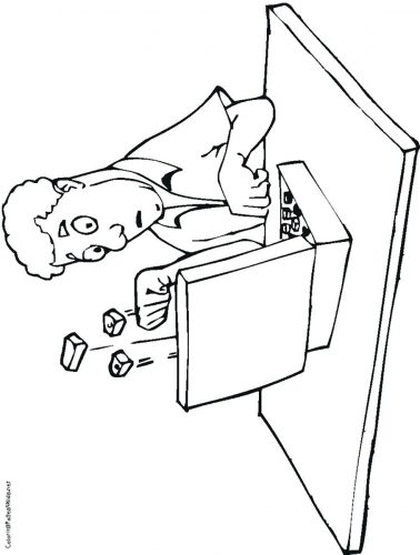 378x500 Coloring Pages Computer Coloring Pages. Computer Lab Coloring