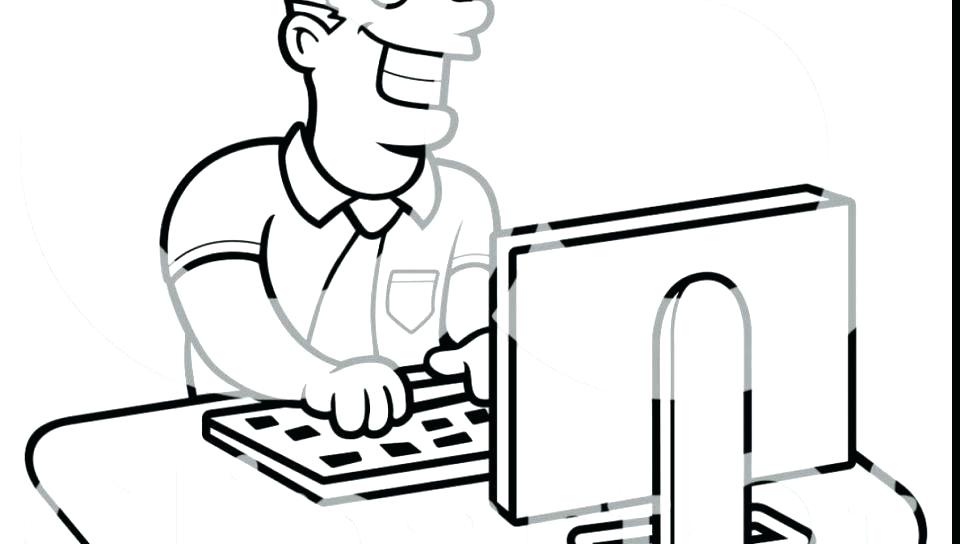 960x544 Computer Lab Coloring Page Twisty Noodle Computer Lab Coloring