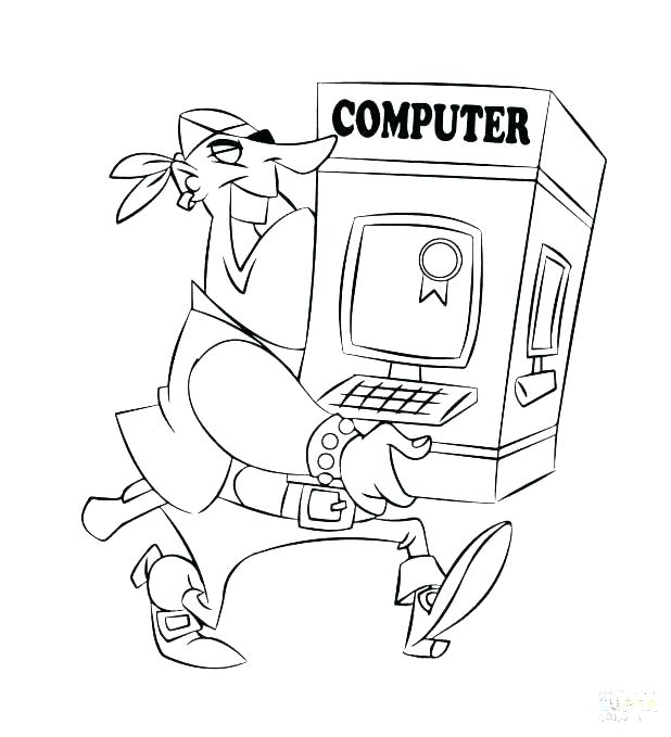 618x679 Inspirational Computer Coloring Pages Or Er And Computer Coloring