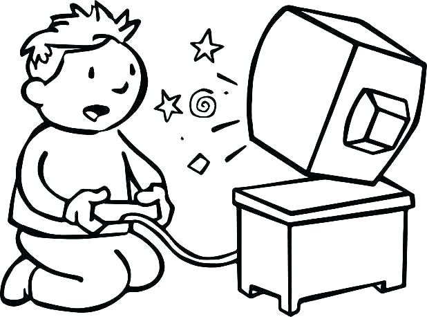 618x458 Computer Coloring Page Coloring Pages Games Computer Coloring Page