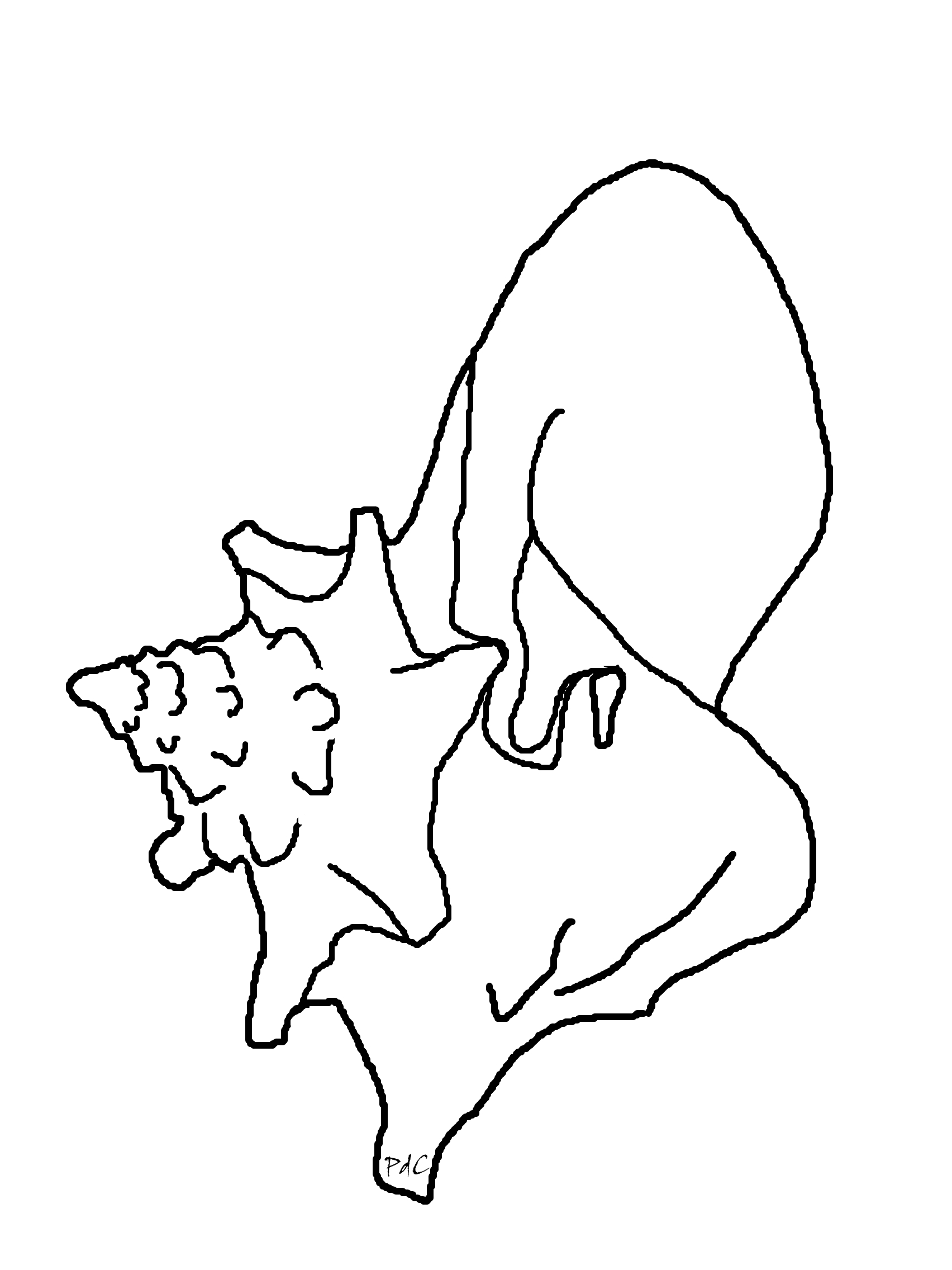 1704x2272 Queen Or Pink Conch Coloring Page Seashells By Millhill