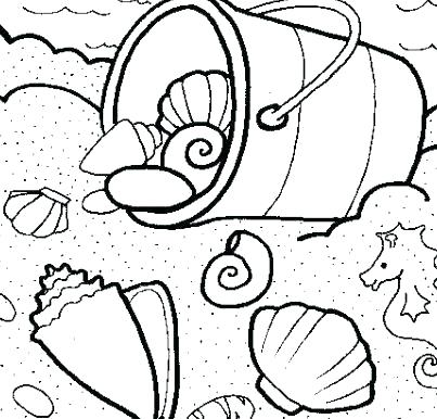 403x386 Seashell Coloring Pages Sea Shell Coloring Page Sea Shell Coloring