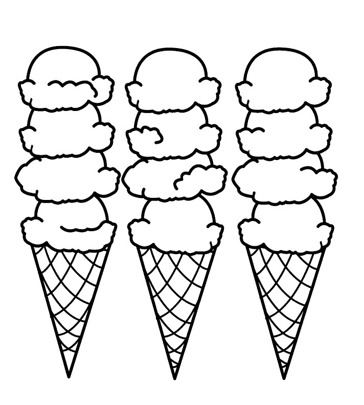 712x792 Snow Cone Coloring Page Snow Cone Drawing