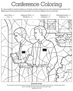 236x297 Lds General Conference Easter Activities General Conference