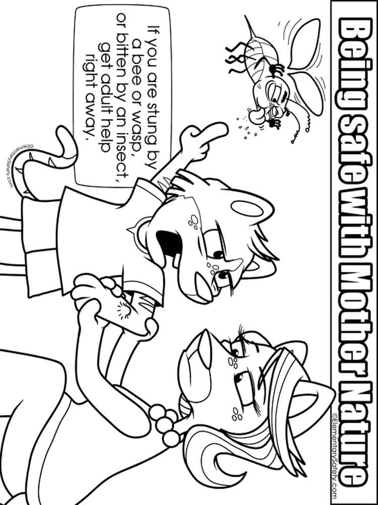 750x1000 Language Learning Coloring Pages Nature