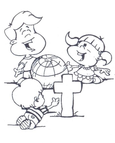 403x500 Coloring Page Missionary Coloring Pages. Printable Missionary