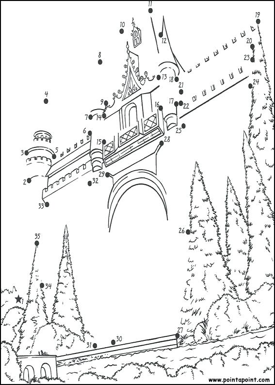 567x794 Dot To Dot Coloring Pages