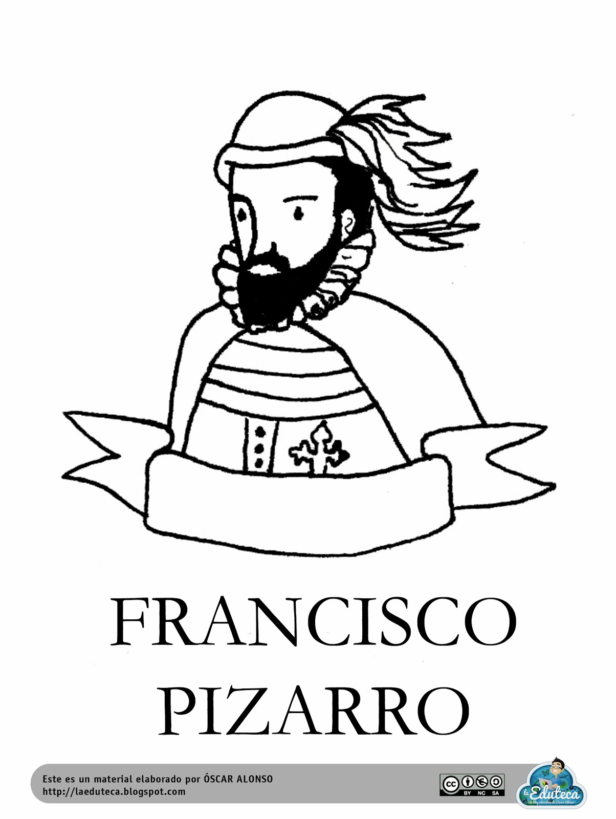 Conquistador Coloring Page