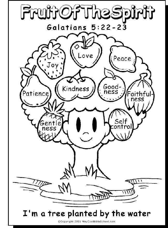 650x880 Image Detail For Fruit Of The Spirit Coloring Pages Constellation