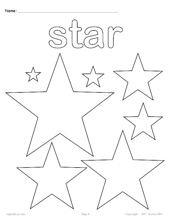 541x700 Coloring Page Star Shippa.co