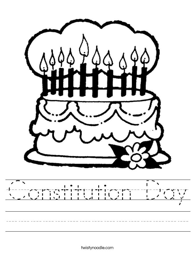 Constitution Coloring Pages
