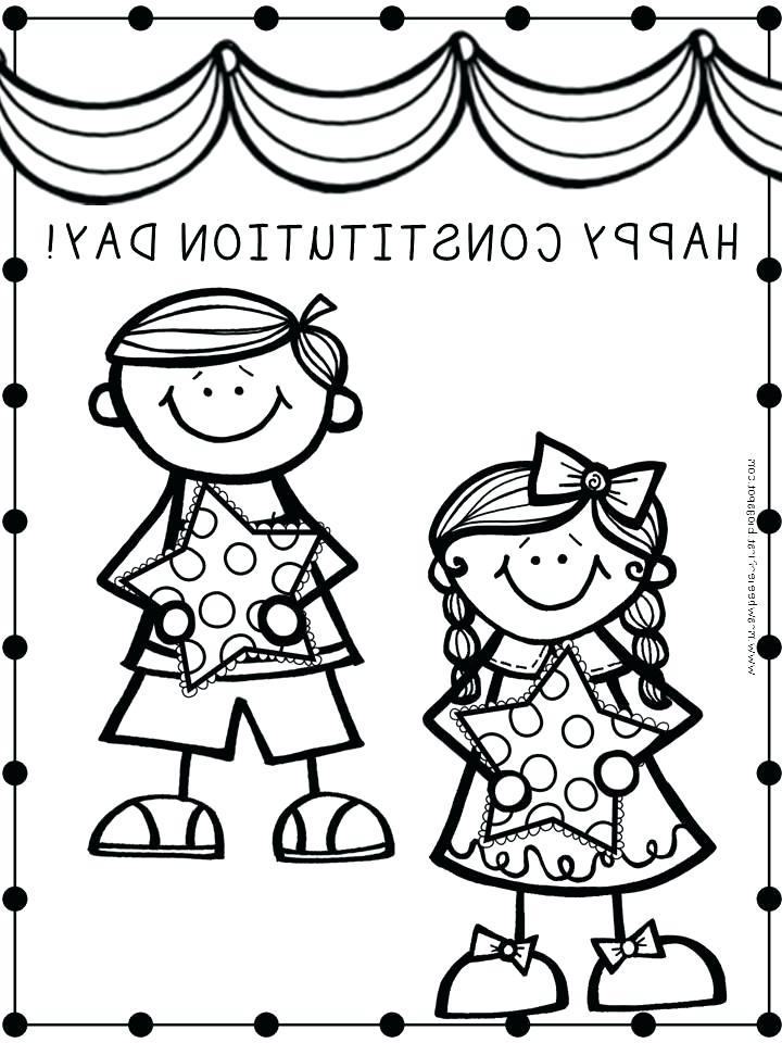 720x960 Constitution Day Coloring Pages Make Constitution Day Come Alive