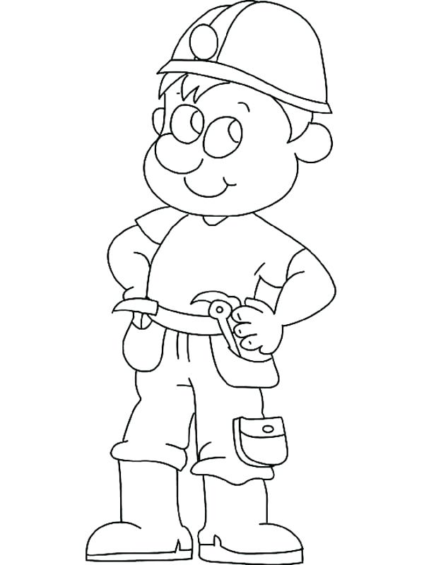 600x800 Construction Coloring Book