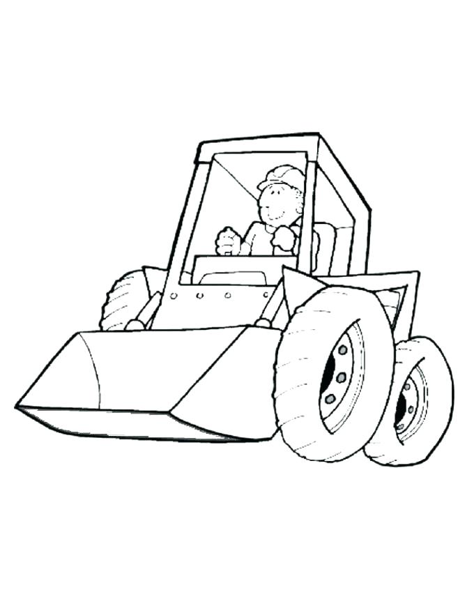 670x866 Construction Coloring Page