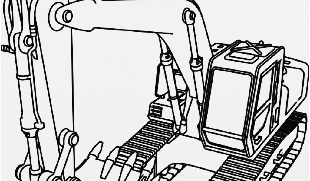 Construction Equipment Coloring Pages