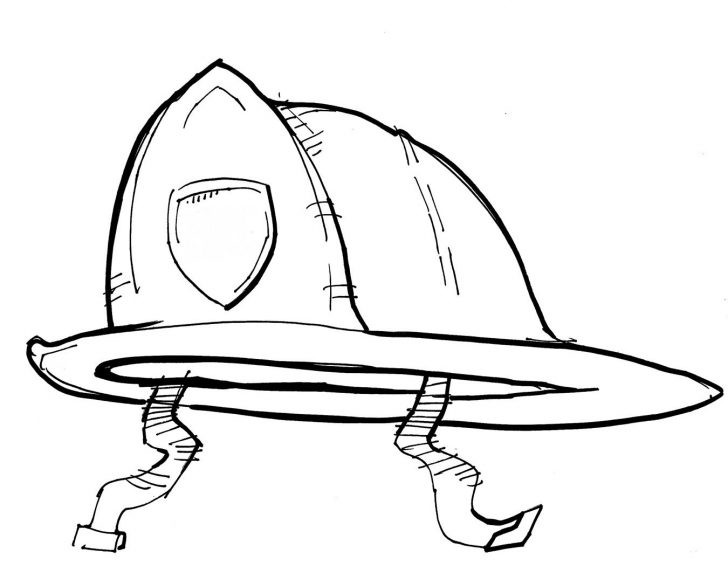 728x566 Construction Hat Coloring Page Beautiful Hard Hat Drawing