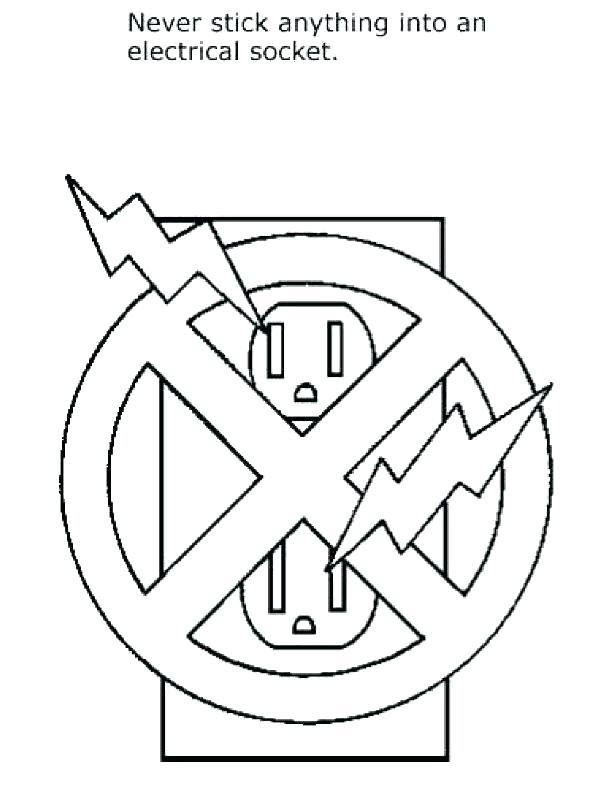 612x792 Stop Light Coloring Page Printable Traffic Signs Coloring Pages