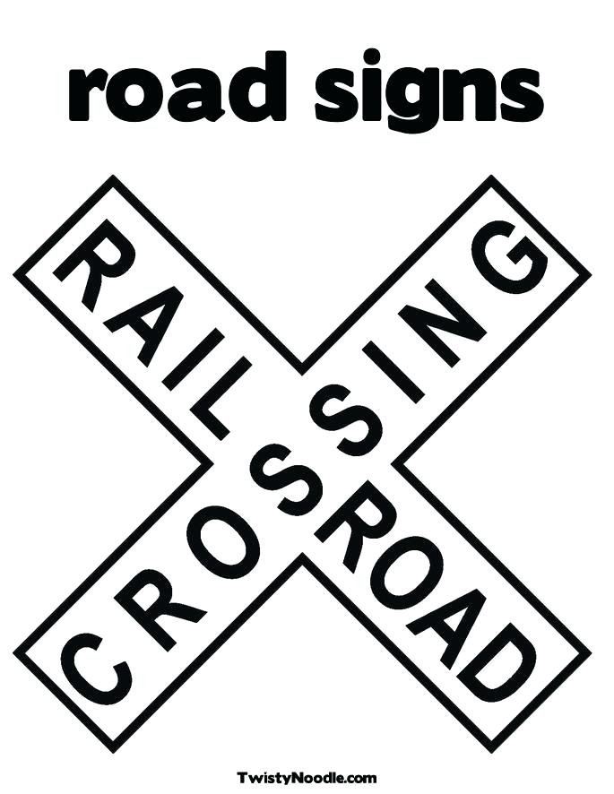 685x886 Astonishing Appealing Stop Sign Coloring Page Image Traffic Pages