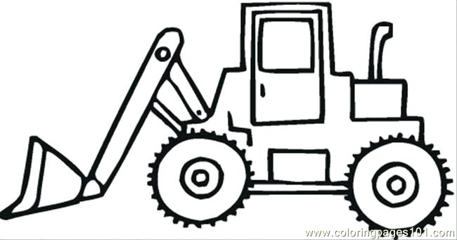 650x341 Free Printable Construction Vehicle Coloring Pages Construction