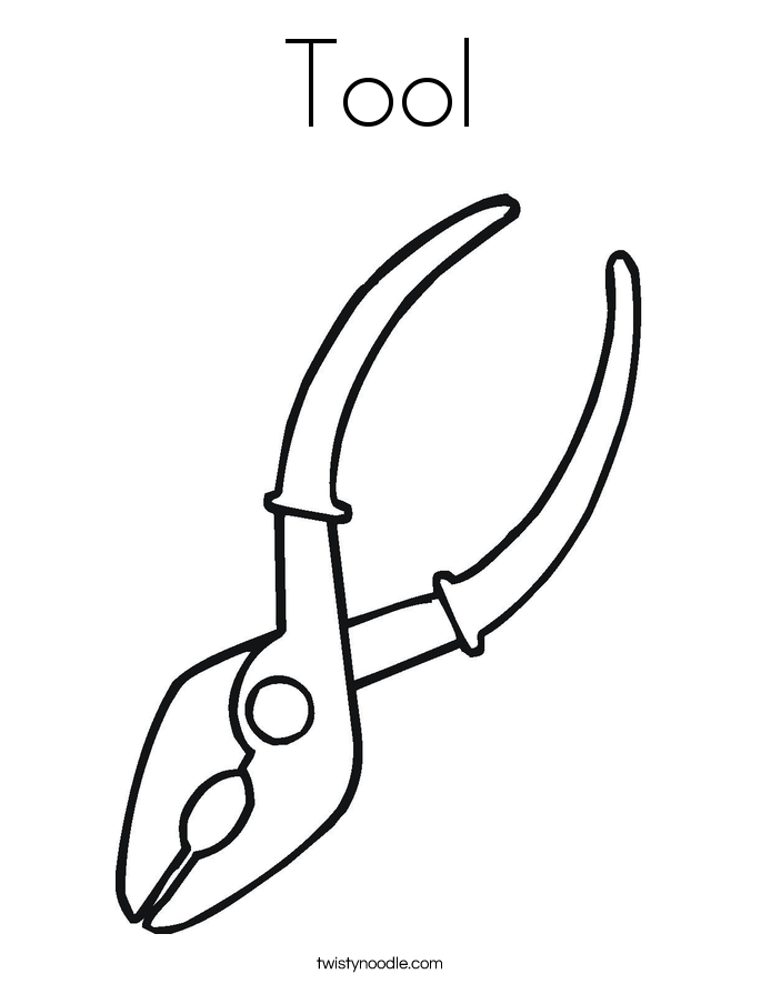 685x886 Tool Coloring Pages