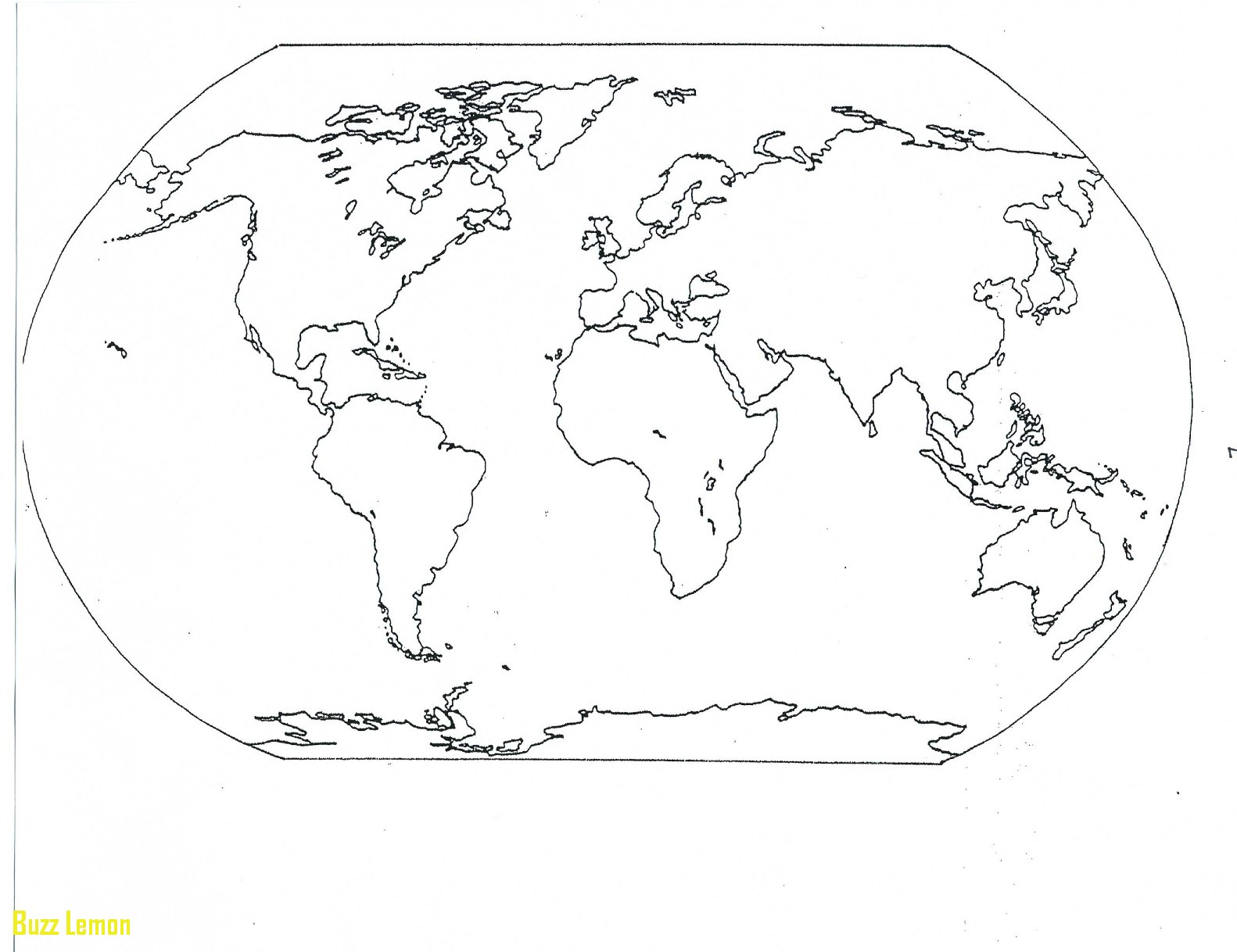 1582x1218 Continents Coloring Page Beautiful 7 Map Buzz