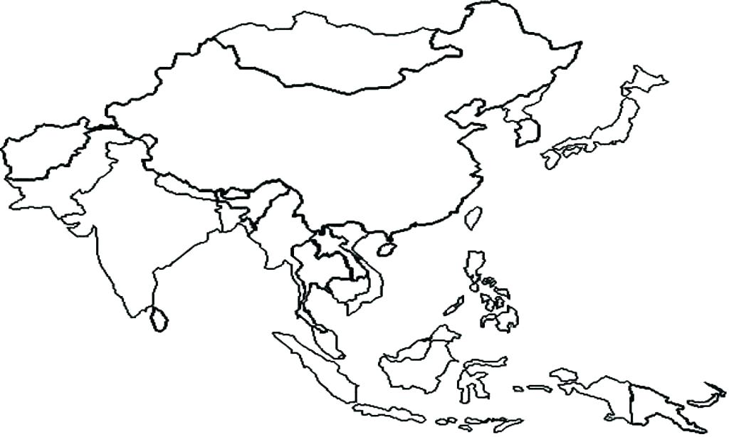 1024x614 Continents Coloring Page Continent Coloring Pages Free Printable