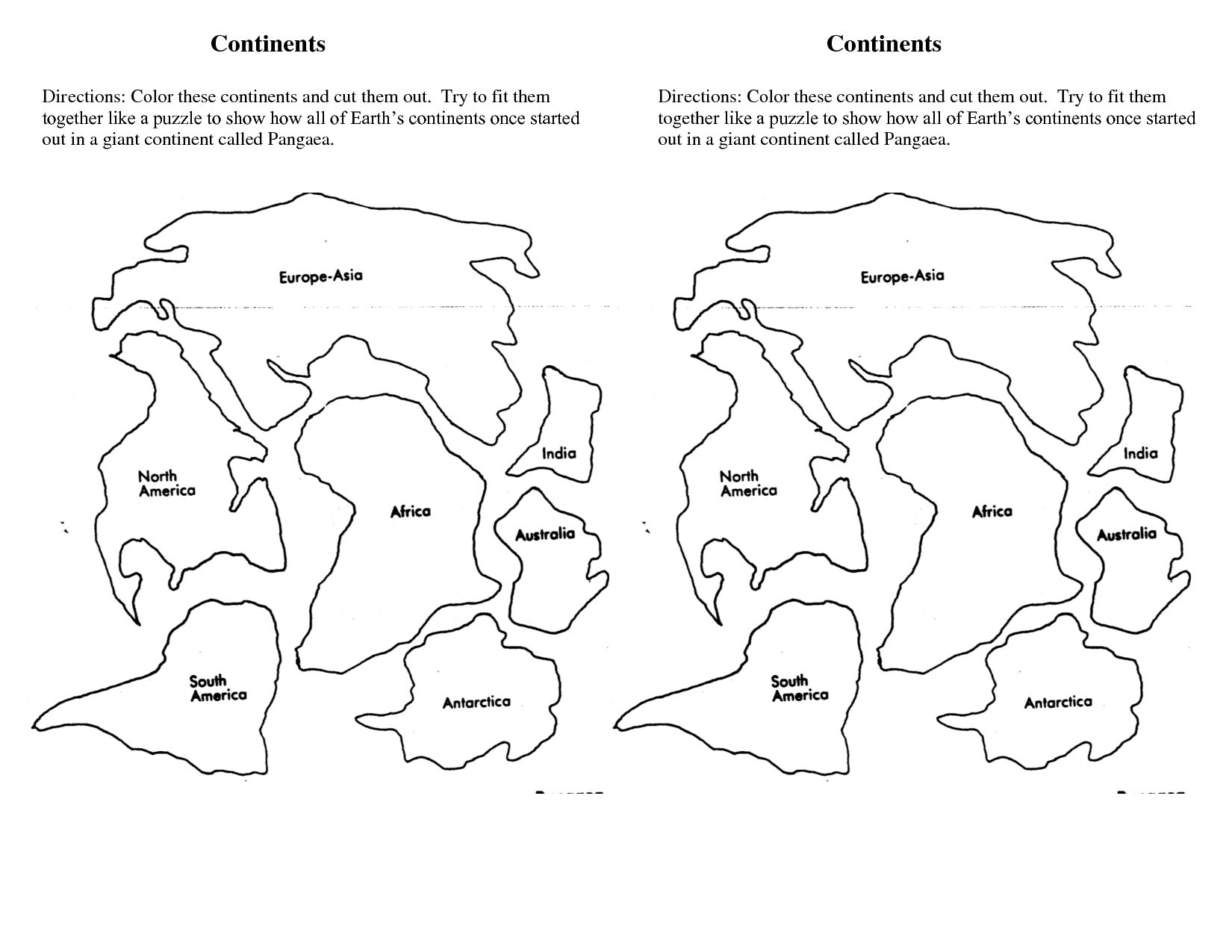 1650x1275 Insider Continent Coloring Pages 7 Continents In Page Studynow Me