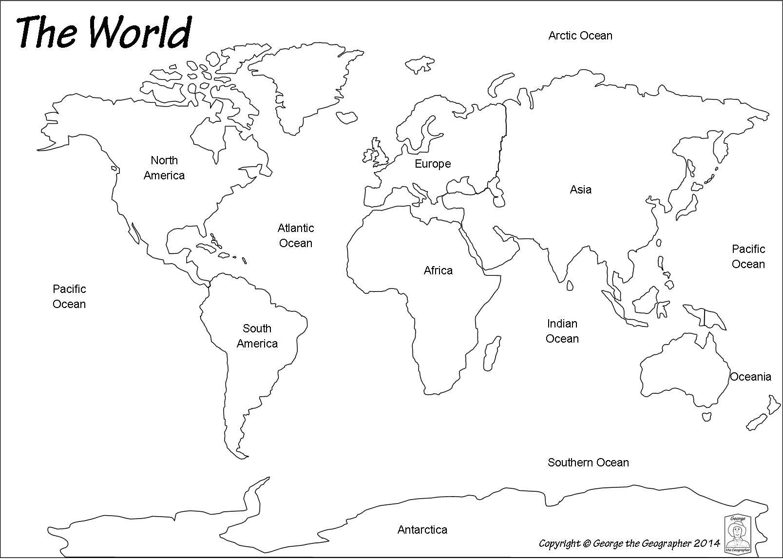 1607x1147 Last Minute Continent Coloring Pages Continents Page Coloring