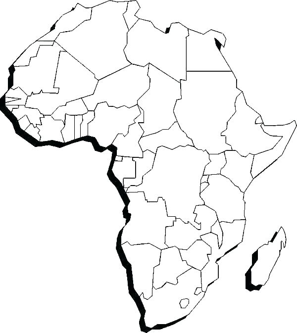 600x673 Printable Continents To Cut Out With Cut Out Continents Coloring