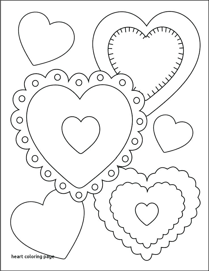 736x951 Valentine Hearts Coloring Pages Ing S S Ing S Valentine Candy