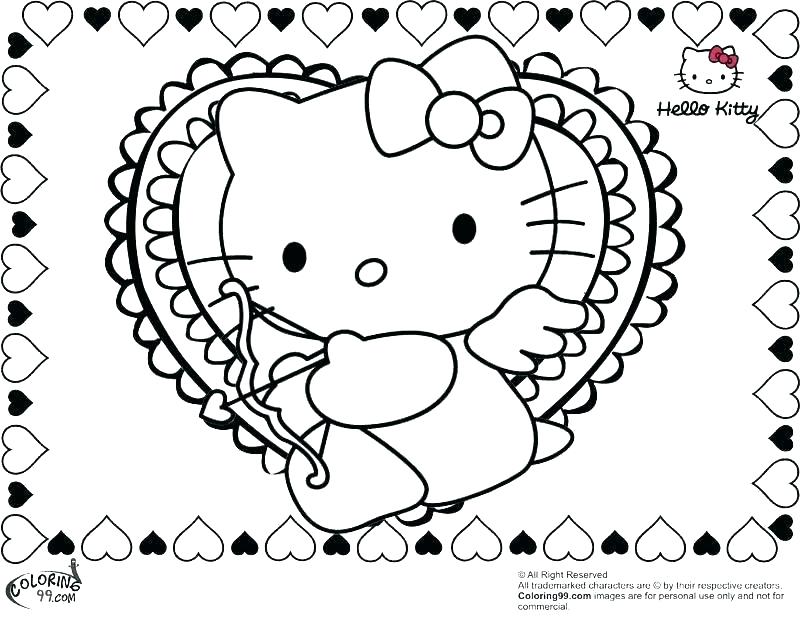 800x620 Valentine Hearts Coloring Pages Coloring Ideas Pro