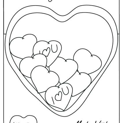 432x425 Conversation Hearts Coloring Pages Chocolate Candy Coloring Pages