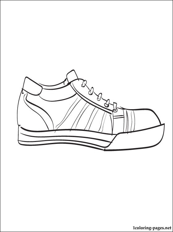 Converse Coloring Page