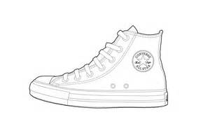 300x177 Converse Shoes Coloring Pages