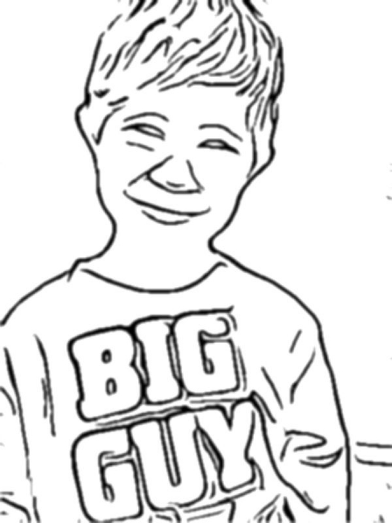 768x1024 Innovative Turn Picture Into Coloring Page Pho