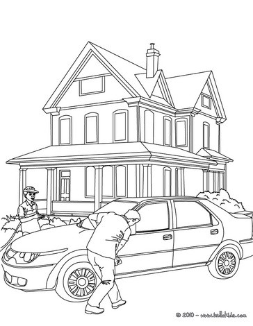 364x470 Car Coloring Pages