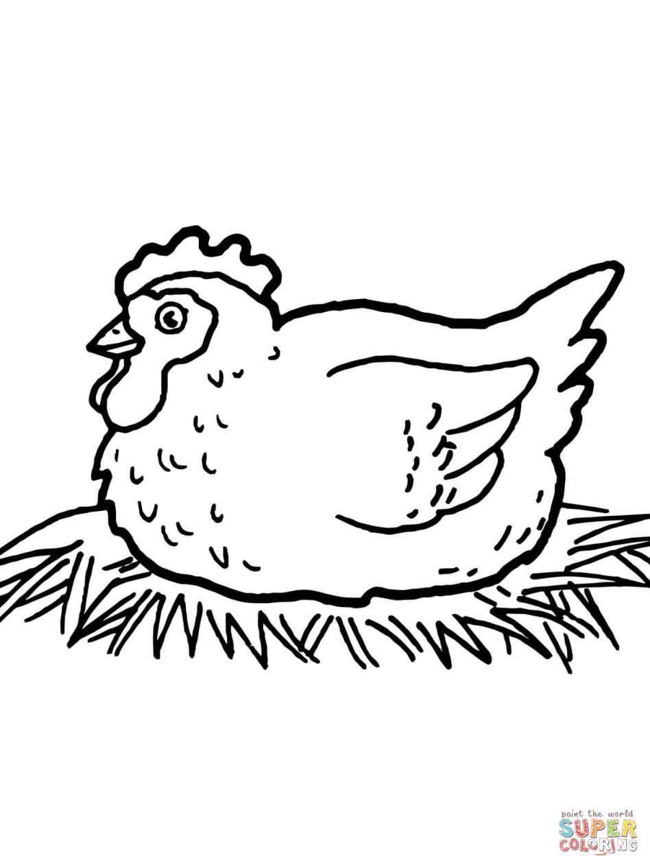 948x1264 Cooked Chicken Coloring Page Online Coloring Printable