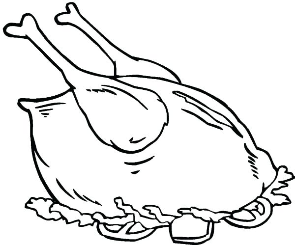 600x499 Chicken Color Page