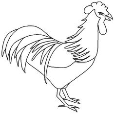 236x233 Free Printable Chicken Coloring Pages Plain Chicken To Color