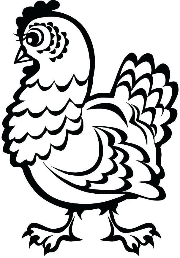 606x870 Chicken Coloring Pages Photos Chick Coloring Pages Best Page